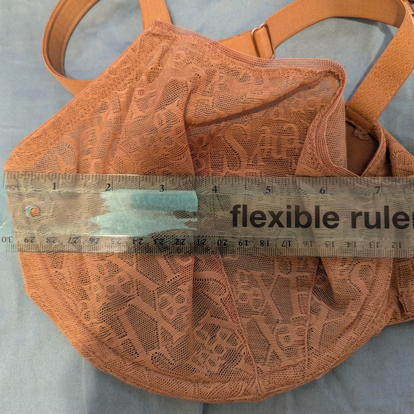 POPFLEX Pink and Orange One Piece Swimsuit - Picture 3 of 4